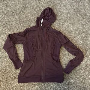 Lululemon size 10 plum dance studio jacket